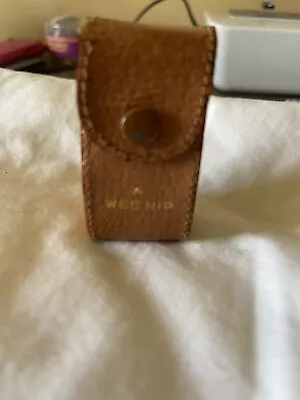 Novelty Mini Flask Leather Case • $0.99