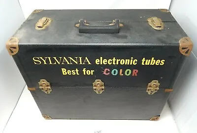 $147.96 • Buy Vintage SYLVANIA TV/Radio Service Repair Case/Tool Box For Vacuum Tubes