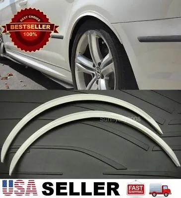 2 X 29  White Arch Wide Fender Flare Extension Diffuser Protector Lip For Ford • $14.82