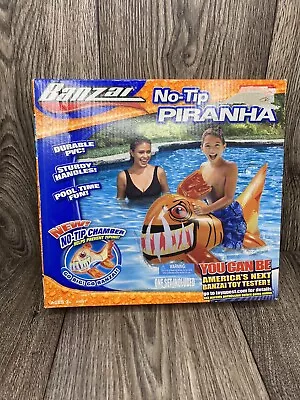 Rare First Gen Banzai Inflatable No Tip Piranha 2 Air Chambered Version NEW • $168.59