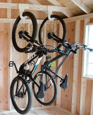 HANGTHIS Up Bike Organizer (3 Pack) Shed Organization -  Yard Shed Storage Shed • $33