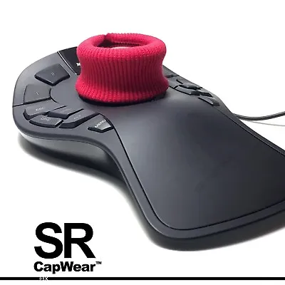 CapWear SR [ RED＋ ] For 3Dconnexion SpaceMouse SpaceNavigator SpacePilot &more • $12.99