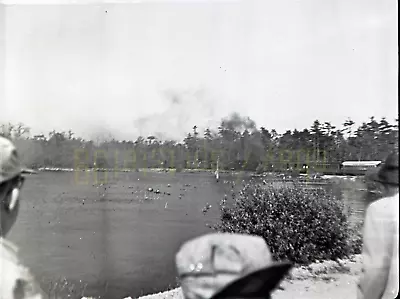 ERR Edaville Railroad Excursion - Carver MA / C1950 - Vintage Railroad Negative • $19.45