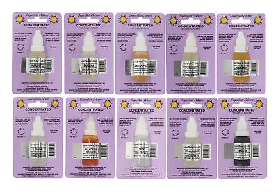 Sugarflair Concentrated Natural Food Flavours - 18ml All Shades • £4.74