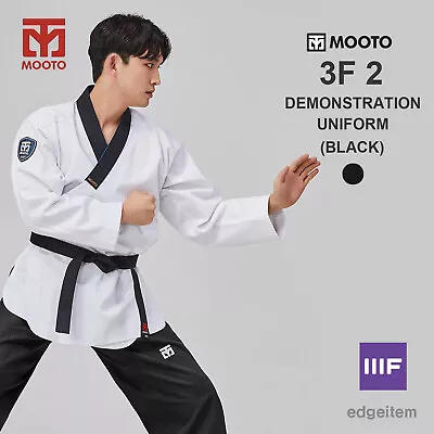 MOOTO 3F-2 Demonstration Uniform (Black) TKD Performance Team 3F Dobok Event • $105.90