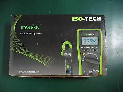 NEW Iso-Tech IDM63N RS 697-403 DMM Digital Multimeter    Optional Calibration C1 • £59.99