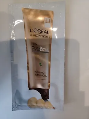 L'OREAL Paris  New Ever Riche Shampoo 10ml Travel Sample 16 X Sachets For £3.20 • £3.20