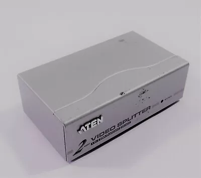 Aten Video Splitter 2 Port Video Splitter VS-92A 1:2 VGA Duplicator Unit Only • $14.95