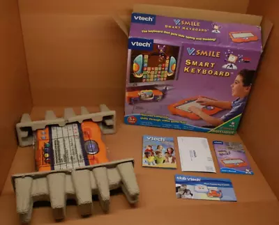 Vtech V Smile Smart Keyboard Learning System 2007 Video Games - BRAND NEW ! • $70