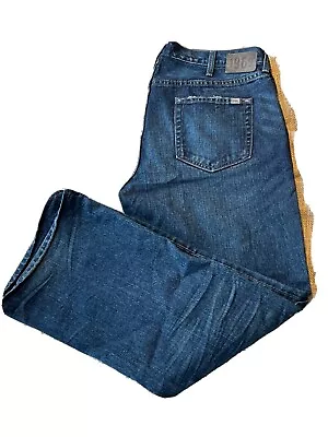 GAP 1969 Jeans Mens 36x30 Low Rise Boot Fit Blue Denim Made In Hong Kong Y2K • $29.99