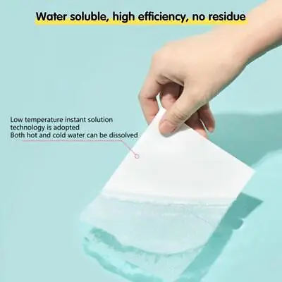 30*/Bag Laundry Tablets Concentrated Washing Powder Underwear Detergent G0W3 • £3.72