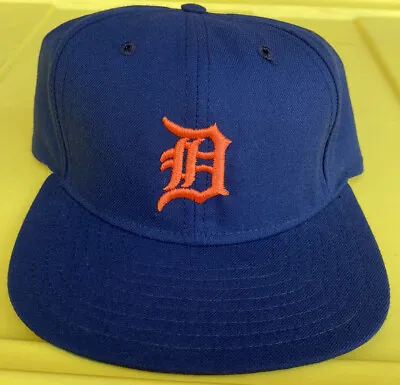 NWOT Vintage Detroit Tigers New Era Pro Model Plain Logo SnapBack Hat Cap MLB • $104.95