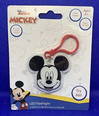 Mickey Mouse Bright LED Clip-on Portable Light  Hold On To Light  Disney Junior • $4.98