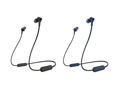 $129.83 • Buy SONY WI-XB400 EXTRA BASS Wireless In-ear Headphones Black Blue NEW From Japan