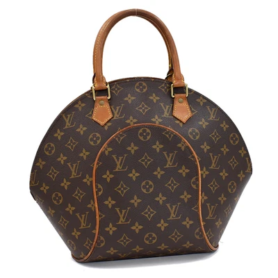 £278.39 • Buy Auth LOUIS VUITTON Monogram Ellipse MM M51126 Hand Bag Brown Canvas M-6