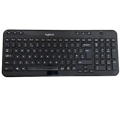 Logitech K360 Wireless Keyboard For Windows QWERTY Nordic Layout (No Dongle) • £9.99