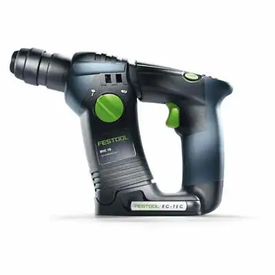 Festool BHC18HPC 40 I-Plus 18v Cordless Sds Hammer Drill Kit 2 4.0ah Batteries • £499