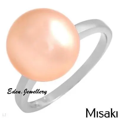 US$120 MISAKI Ring  Collection SUNRIS 1.0ctw Faux Pearl 925 Sterling Silver SALE • $45.42