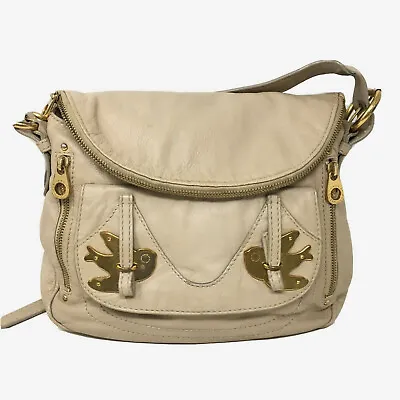 Marc Marc Jacobs Handbag Pedal To Metal Natasha Crossbody Shoulder Bag Beige   • $249