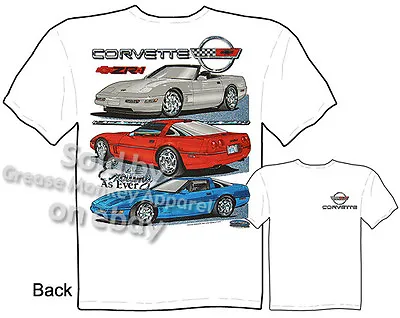 C4 Corvette T Shirt ZR-1 Exciting As Ever 84-96 Chevrolet Vette Sz M L XL 2XL 3X • $29.44