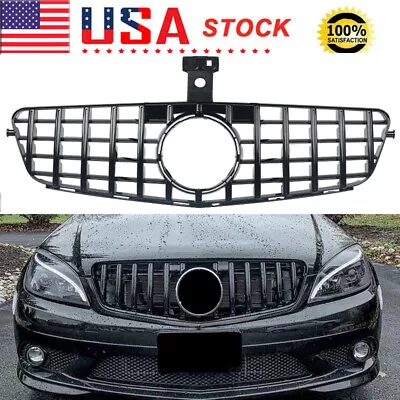 For 2008-2014 Mercedes Benz W204 C-Class C180 C200 C300 AMG GTR Front Grille US • $72.37