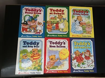 £7.99 • Buy TEDDY TALES ++ ALL 6 BOOKS ++ FULL SERIES BUNDLE OF BOOKS 1995 Brown Watson