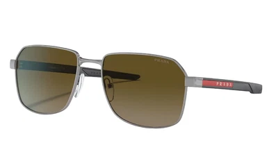 $302.59 • Buy Mens Prada Linea Rossa Sunglasses Ps 54Ws Gunmetal Sunnies