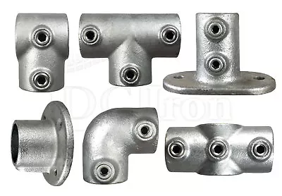 £1.58 • Buy Key Clamp Handrail System - Connectors Kee Pipe Klamp Tube Q Fittings Railings