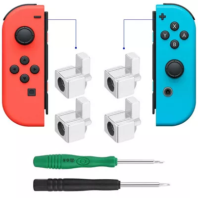 2 Pair Metal Lock Buckle Latch For Nintendo Switch NX Joy-Con Controller NS Tool • $8.32