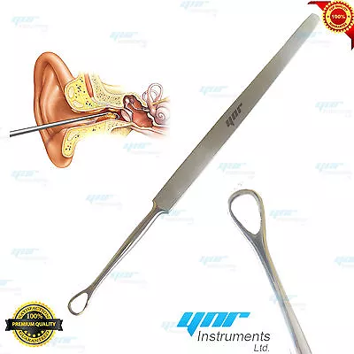 YNR® EAR WAX REMOVER MEDICAL EAR CLEANER SURGICAL STAINLESS STEEL PRODUCTS 14cm • £3.25