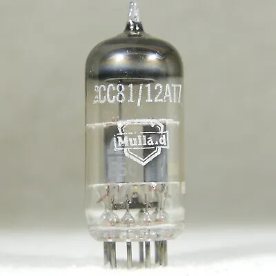 Mullard 12AT7/ECC81 O-Getter Copper Post Mitcham England 1957 650 R7L • $55