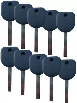 $49.95 • Buy 10 NEW GM REPLACEMENT TRANSPONDER CHIP KEY BLANK B119-PT, B121-PT 10 Cuts