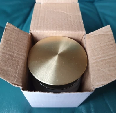£5 • Buy Brushed Gold Push Plug - Sotted Waste Bathroom Sink/Basin