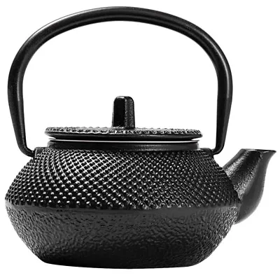  Cast Iron Teapot Office Japanese Maker Small Chinese Loose Leaf Kettle • £13.88