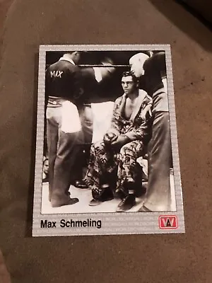 1991 All World Boxing - #134 Max Schmeling • $2.99