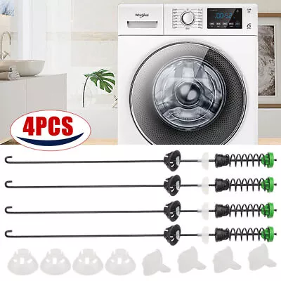 4PCS W11130362 Washer Suspension Rod Kit For Whirlpool WTW5000DW Washing Machin • $24.69