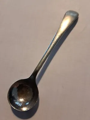 Vintage Chromium Plate Stainless Salt Or Mustard Spoon • £0.99