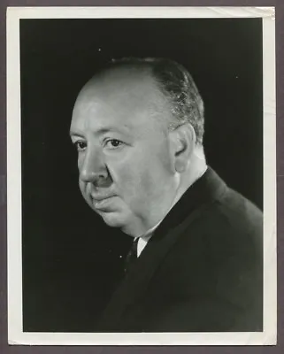 Alfred Hitchcock Original 1964 Portrait Photo The Master Of Suspense J5699 • $249