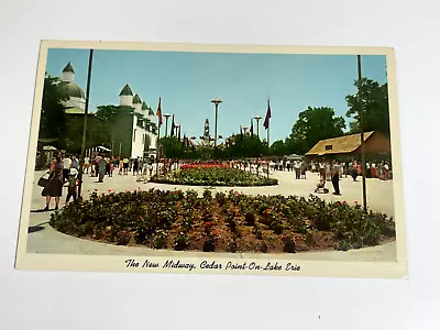 VINTAGE Cedar Point On Lake Erie Sandusky Ohio Postcard | Posted 1963 | P551 • $2.50