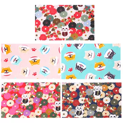  10 Pcs Spring Comforter Fabric Stiffener Black Small Floral • £7.55