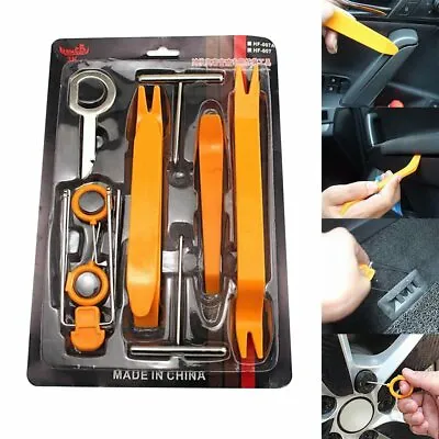 12pcs Pry Tools Car Center Console Audio Radio Dash Panel Clip Removal Installer • $17.78