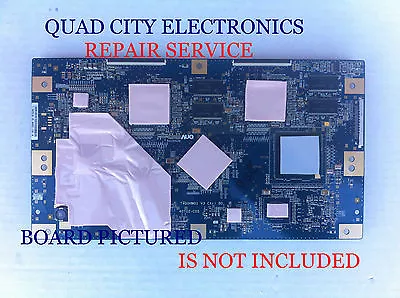 REPAIR SERVICE For Sony T-Con Board 55.40T02.C06 40T02-C05 T400HW01 V3 • $52.95