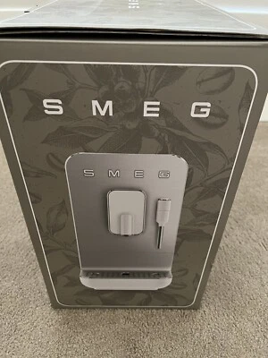 $569 • Buy Smeg Automatic Coffee Machine With Frother - White BCC02WHMAU - Like New