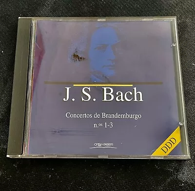 J S Bach - Concertos De Brandemburgo 1 - 3 - CD • £3