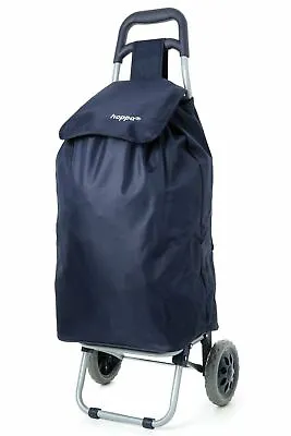 HOPPA  2 Wheels Shopping Trolley Grocery Shoppers Luggage Carrier Wheel Bag Case • £21.99