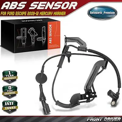 ABS Front LH Wheel Speed Sensor For Ford Escape 09-12 Mercury Mariner 2009-2011 • $20.99
