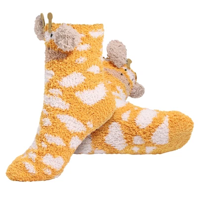 £6.29 • Buy Giraffe Patterned Socks Cartoon Socks Women Warm Winter Socks Keep Warm