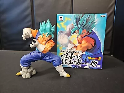 Dragon Ball Super Vegeto Blue Final Kamehameha Figure Vegetto SS Banpresto W/BOX • $29.95