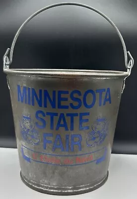 1976 Minnesota State Fair Metal Bucket Turbine Twin Vacuum Advertising • $15