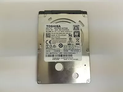 Toshiba MQ01ACF050 500GB 2.5  Laptop Hard Drive SATA • £7.84